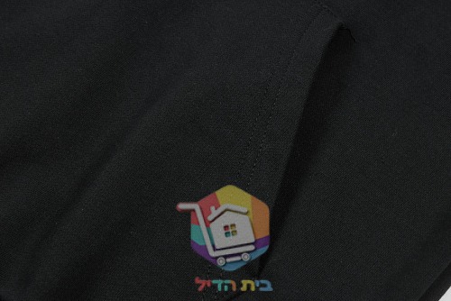 קפוצ'ון Balenciaga עם לוגו קטן, שחור 3