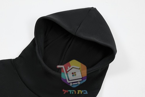 קפוצ'ון Balenciaga עם לוגו בגווני אדום, שחור 14