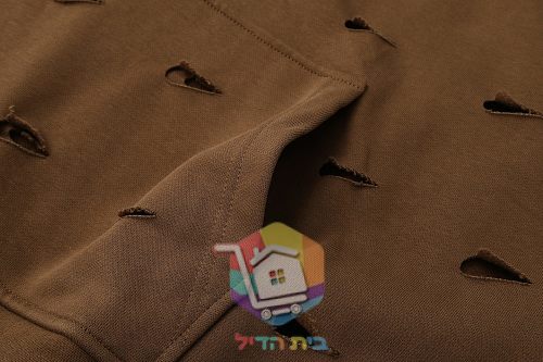 קפוצ'ון Nike x Jacquemus Swoosh Hoodie, חום 9