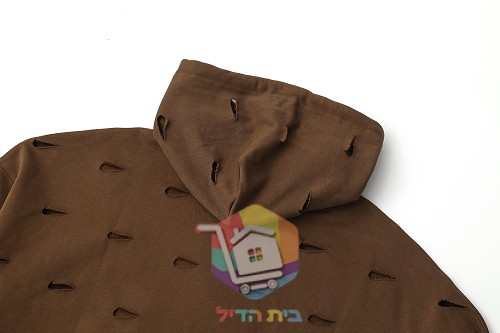 קפוצ'ון Nike x Jacquemus Swoosh Hoodie, חום 14