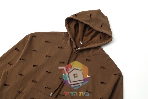 קפוצ'ון Nike x Jacquemus Swoosh Hoodie, חום 16