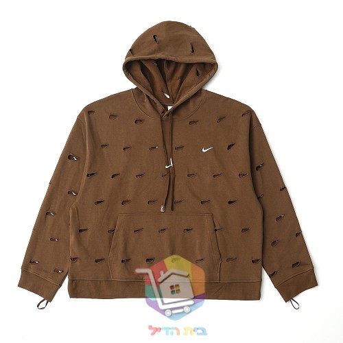 קפוצ'ון Nike x Jacquemus Swoosh Hoodie, חום 20