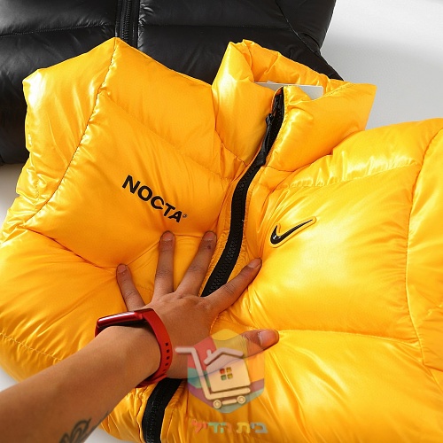 מעיל פוך Nike x NOCTA Sunset Puffer צהוב, שחור 9