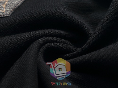 Sweat Louis Vuitton à poche imprimée logo, noir ou blanc 4