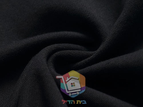 סווטשירט Prada עם לוגו מובלט, שחור, לבן 4