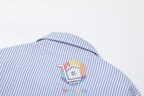 ז'קט Polo Ralph Lauren Bayport מסירסקר, פסים תכלת 3