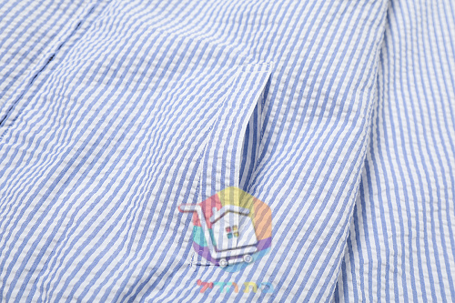 ז'קט Polo Ralph Lauren Bayport מסירסקר, פסים תכלת 7