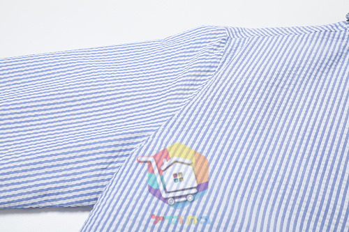 ז'קט Polo Ralph Lauren Bayport מסירסקר, פסים תכלת 11