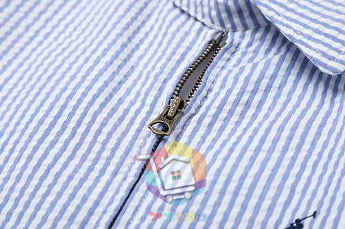 ז'קט Polo Ralph Lauren Bayport מסירסקר, פסים תכלת 14