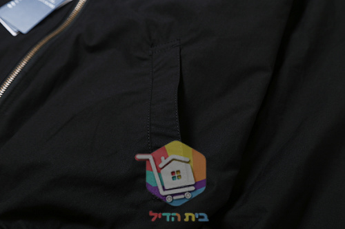 ז'קט Polo Ralph Lauren Bayport מפופלין עם רקמה בגב, שחור 10