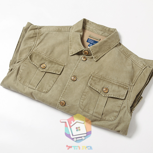 ז'קט Polo Ralph Lauren The Crestwood, חאקי 17
