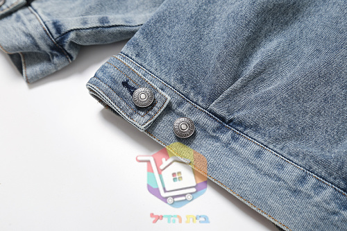 ז'קט ג'ינס Levi's x Barbour Type II Trucker, כחול בהיר 3