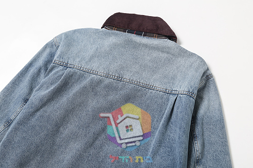 ז'קט ג'ינס Levi's x Barbour Type II Trucker, כחול בהיר 4
