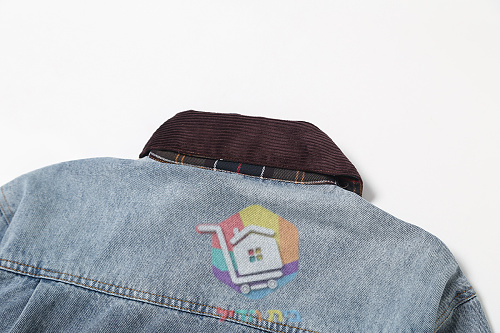 ז'קט ג'ינס Levi's x Barbour Type II Trucker, כחול בהיר 6