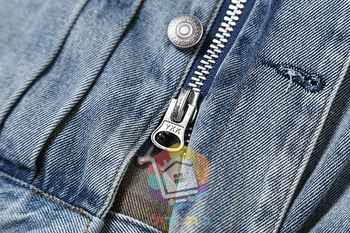 ז'קט ג'ינס Levi's x Barbour Type II Trucker, כחול בהיר 10