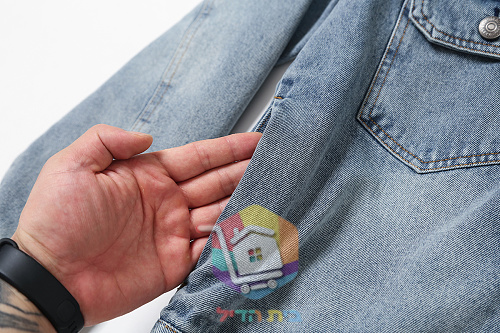 ז'קט ג'ינס Levi's x Barbour Type II Trucker, כחול בהיר 14