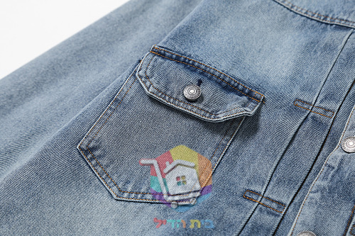 ז'קט ג'ינס Levi's x Barbour Type II Trucker, כחול בהיר 18