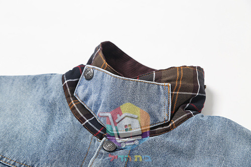 ז'קט ג'ינס Levi's x Barbour Type II Trucker, כחול בהיר 22