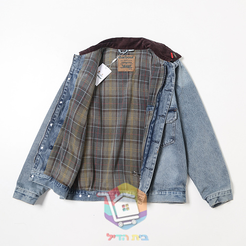 ז'קט ג'ינס Levi's x Barbour Type II Trucker, כחול בהיר 28