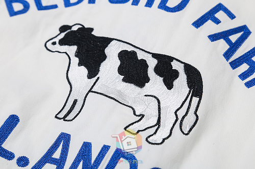 ז'קט Polo Ralph Lauren Bayport לבן עם פרה בגב, תמונה 7