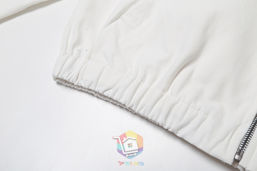 ז'קט Polo Ralph Lauren Bayport לבן עם פרה בגב, תמונה 9