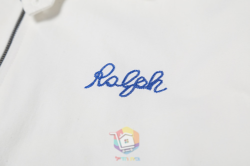 ז'קט Polo Ralph Lauren Bayport לבן עם פרה בגב, תמונה 12