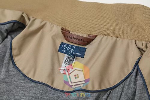ז'קט Polo Ralph Lauren עם צווארון עומד, שחור, חאקי 9