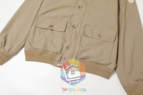ז'קט Polo Ralph Lauren עם צווארון עומד, שחור, חאקי 20