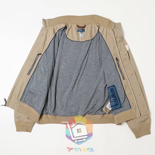 ז'קט Polo Ralph Lauren עם צווארון עומד, שחור, חאקי 22
