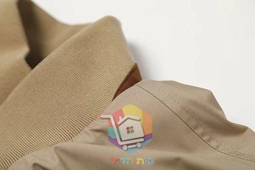 ז'קט Polo Ralph Lauren עם צווארון עומד, שחור, חאקי 26