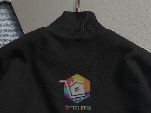 ז'קט רוכסן Louis Vuitton עם דוגמת לוגו מוטבעת, שלושה גוונים 1