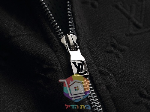 ז'קט רוכסן Louis Vuitton עם דוגמת לוגו מוטבעת, שלושה גוונים 5
