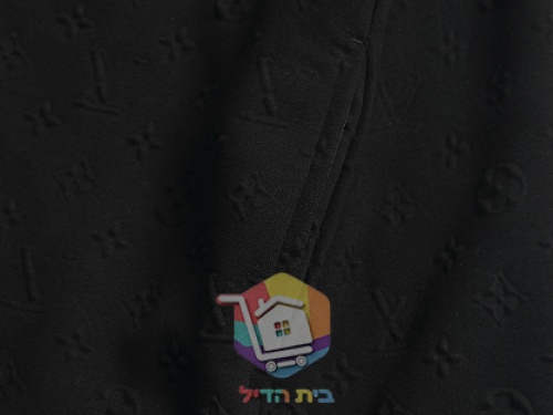 ז'קט רוכסן Louis Vuitton עם דוגמת לוגו מוטבעת, שלושה גוונים 7