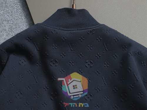 ז'קט רוכסן Louis Vuitton עם דוגמת לוגו מוטבעת, שלושה גוונים 12