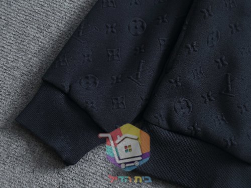 ז'קט רוכסן Louis Vuitton עם דוגמת לוגו מוטבעת, שלושה גוונים 19