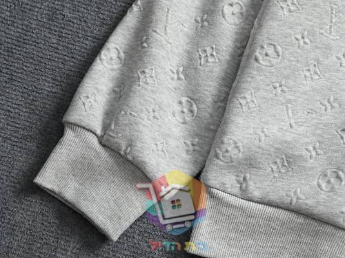 ז'קט רוכסן Louis Vuitton עם דוגמת לוגו מוטבעת, שלושה גוונים 35