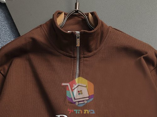 סווטשירט Dior עם רוכסן קצר בשלושה גוונים 10
