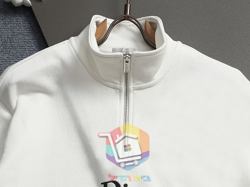 סווטשירט Dior עם רוכסן קצר בשלושה גוונים 22
