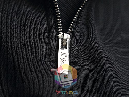 סווטשירט Dior עם רוכסן קצר בשלושה גוונים 31