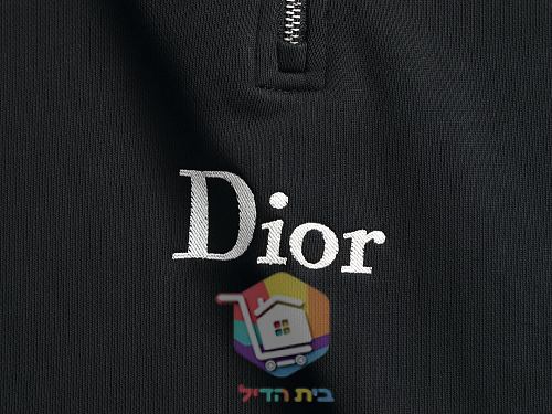 סווטשירט Dior עם רוכסן קצר בשלושה גוונים 32