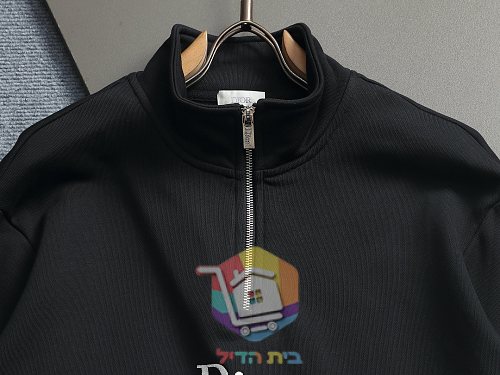 סווטשירט Dior עם רוכסן קצר בשלושה גוונים 34