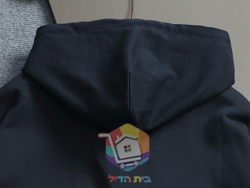 קפוצ'ון רוכסן Louis Vuitton, אפור, כחול כהה 5