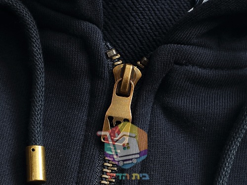קפוצ'ון רוכסן Louis Vuitton, אפור, כחול כהה 8