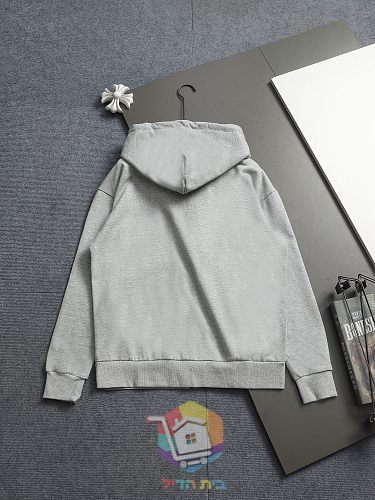 קפוצ'ון רוכסן Louis Vuitton, אפור, כחול כהה 16