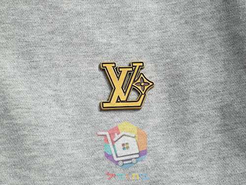 קפוצ'ון רוכסן Louis Vuitton, אפור, כחול כהה 21