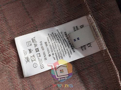 קפוצ'ון רוכסן Burberry במשבצות, בז', שחור 12