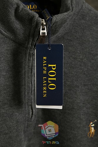 סוודר Polo Ralph Lauren Estate-Rib עם רוכסן קצר, שמונה גוונים 7