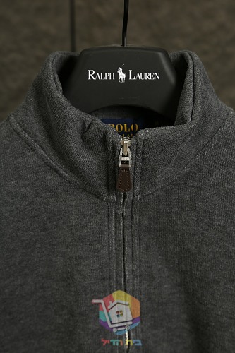 סוודר Polo Ralph Lauren Estate-Rib עם רוכסן קצר, שמונה גוונים 8