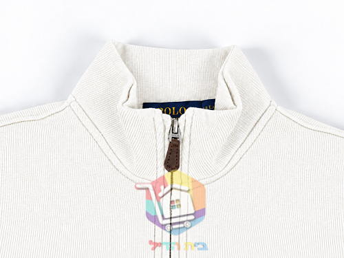 סוודר Polo Ralph Lauren Estate-Rib עם רוכסן קצר, שמונה גוונים 30