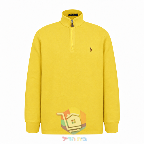 סוודר Polo Ralph Lauren Estate-Rib עם רוכסן קצר, שמונה גוונים 46